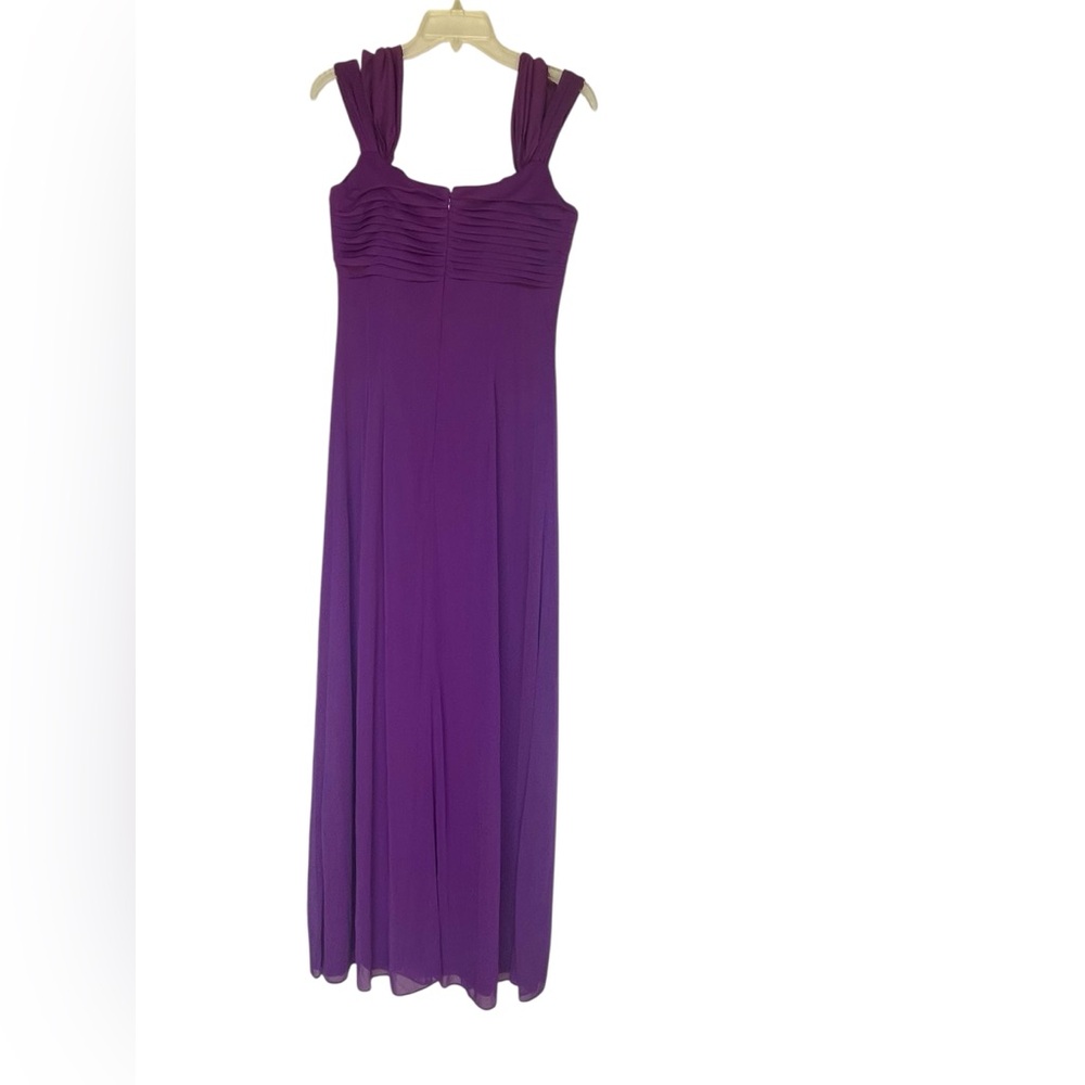 Alex Evenings Purple Maxi Dress